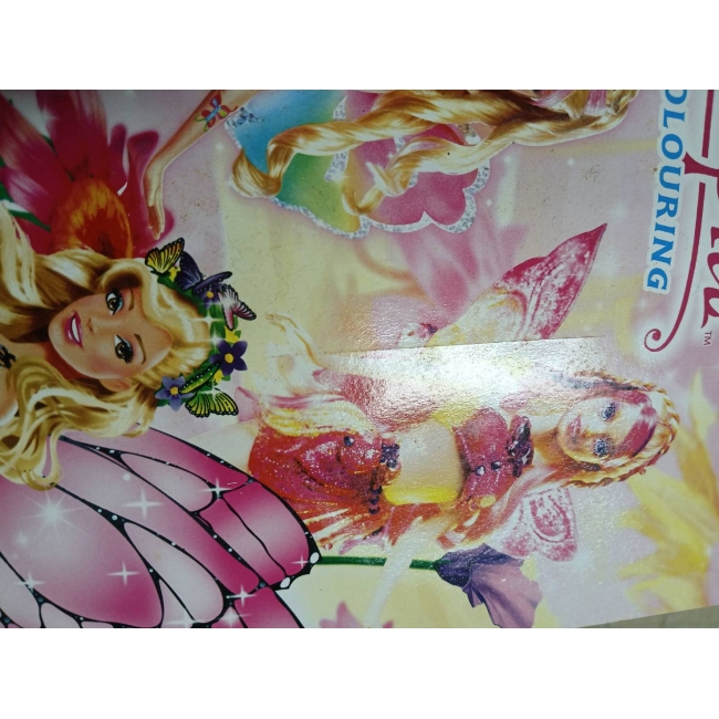 Barbie Fairytopia Collection Colouring + เครื่องประดับนางฟ้า **รบกวนเลื่อนดูสภาพหนังสือก่อนการสั่งซื้อ**